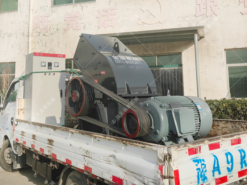 PC800X600錘式破碎機發(fā)貨圖片_發(fā)往內蒙古烏海_洗煤廠破煤